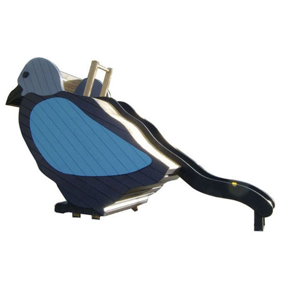 戶外小鳥大型組合滑梯報價價格_樂圖非標游樂