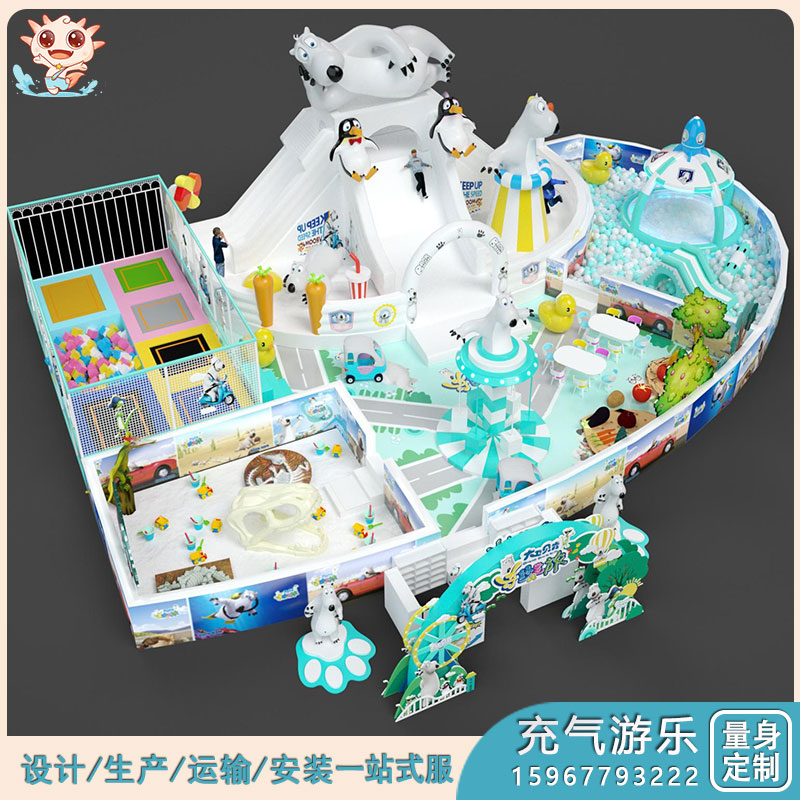 水上充氣城堡_水上充氣游樂設備_充氣水上游樂