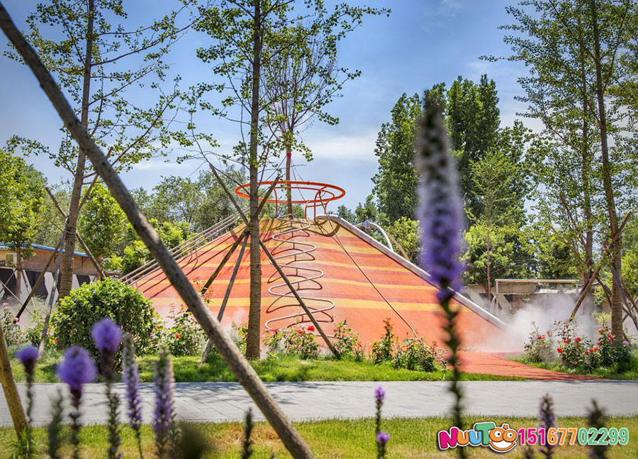 兒童戶外秋千滑梯組合市場運營