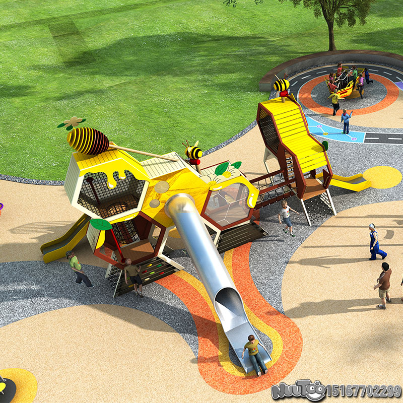 室外滑梯組合價格范圍較大，加盟需慎重選擇！