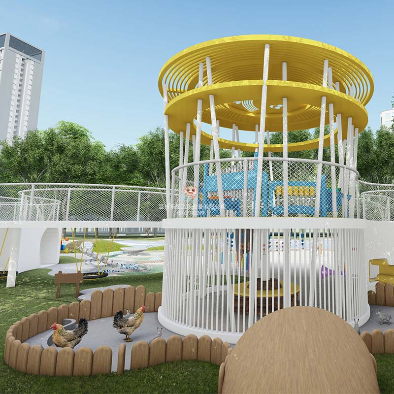 孩子喜愛的戶外無動(dòng)力設(shè)施如何設(shè)計(jì)？