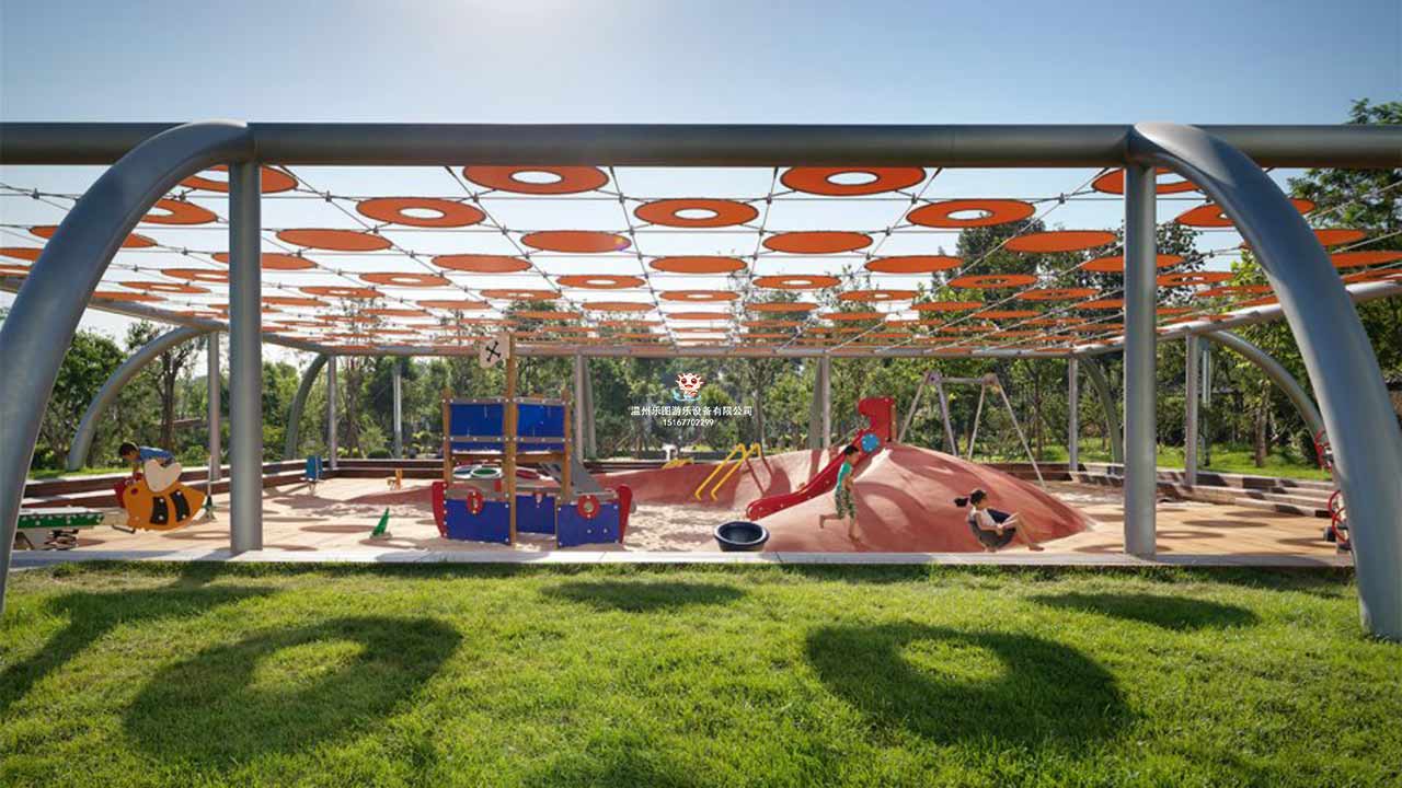 兒童戶外樂園設(shè)備∣北京頤堤港兒童樂園項目建成