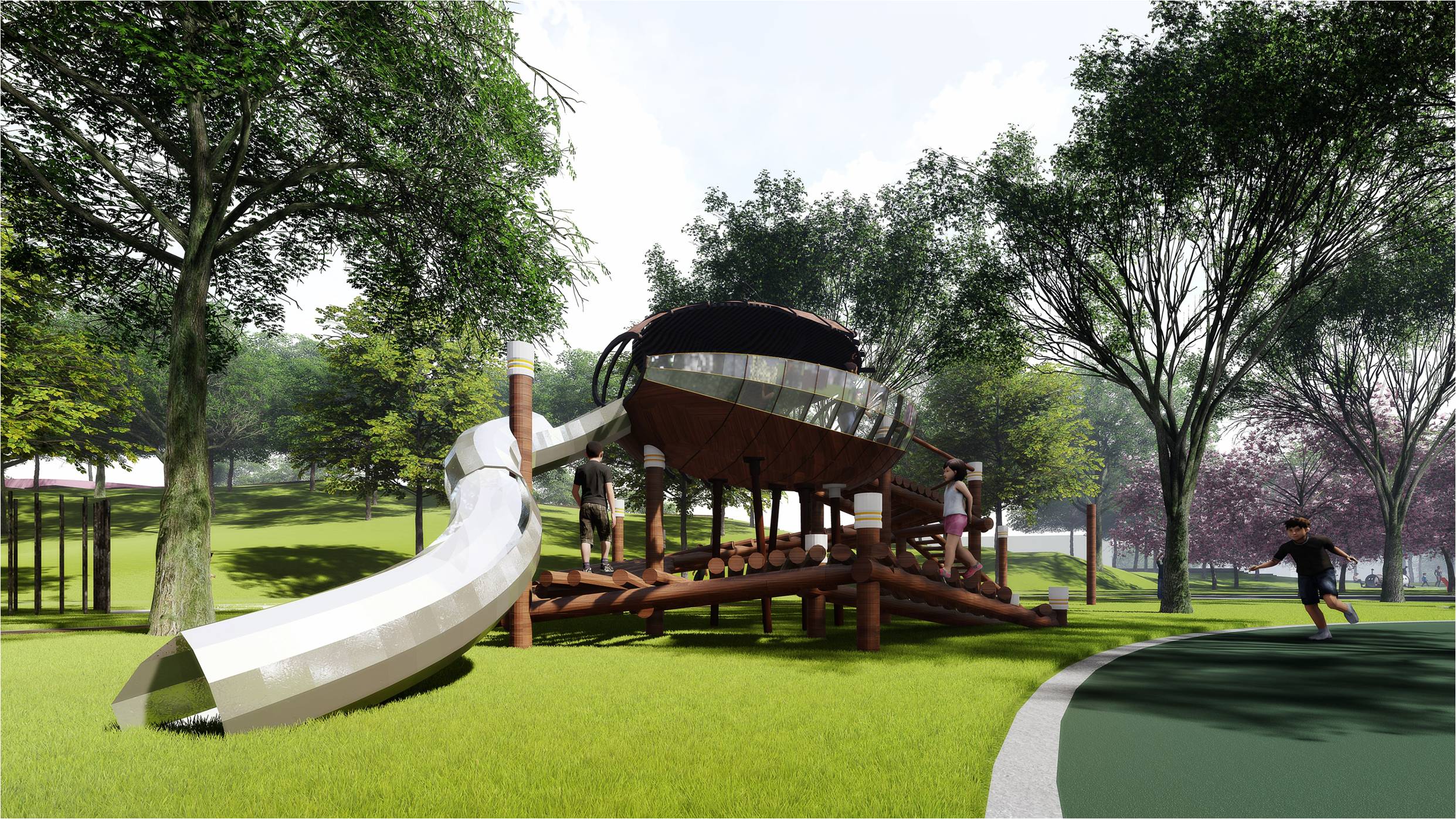 小區(qū)兒童游樂設(shè)施有哪些值得推薦的？