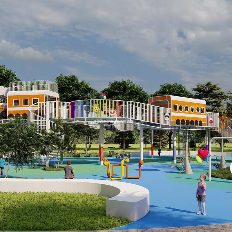 不銹鋼滑梯是如何戰(zhàn)勝傳統(tǒng)兒童滑梯的？