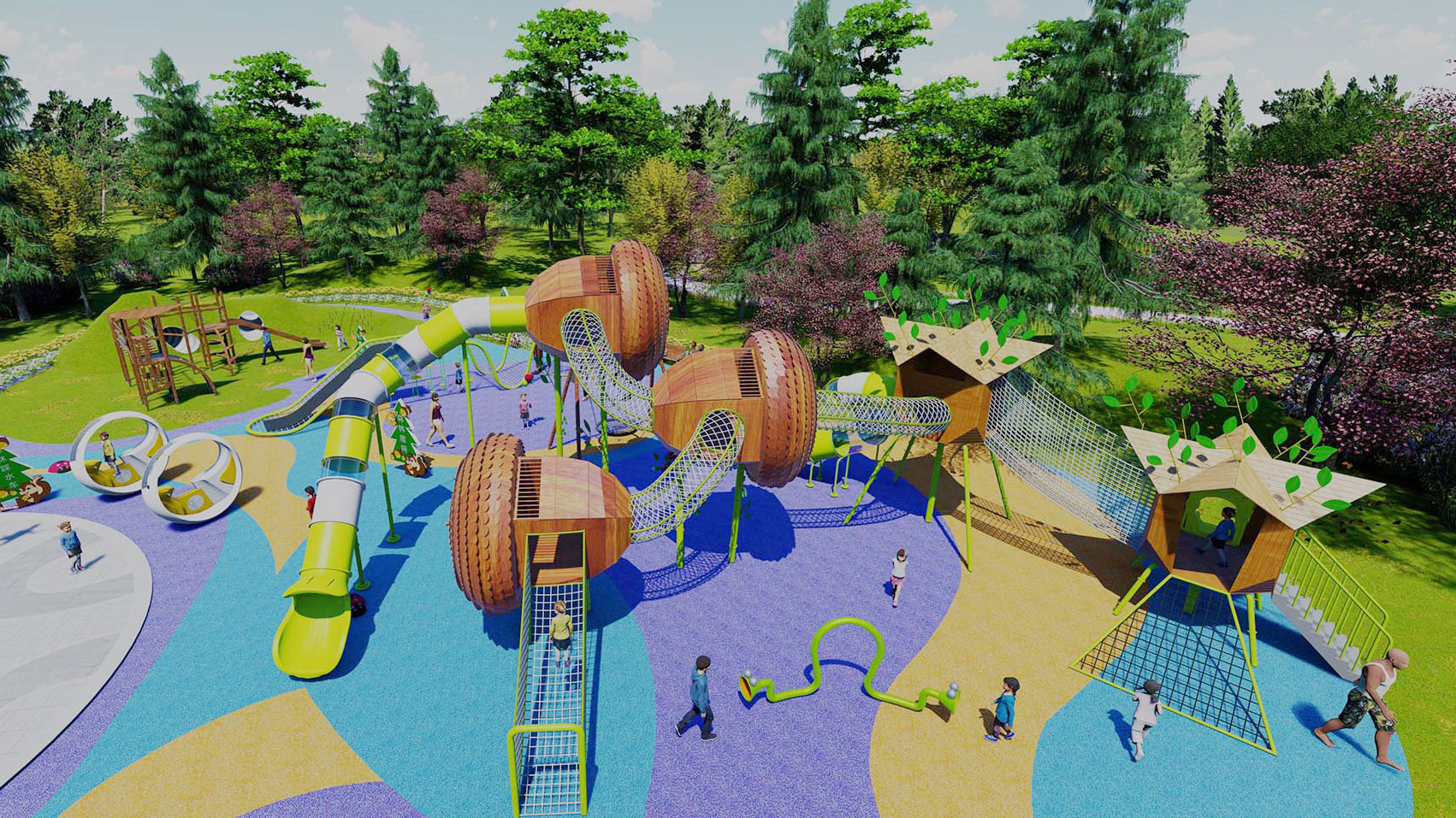 戶外景區(qū)木質(zhì)游樂設(shè)備有哪些？