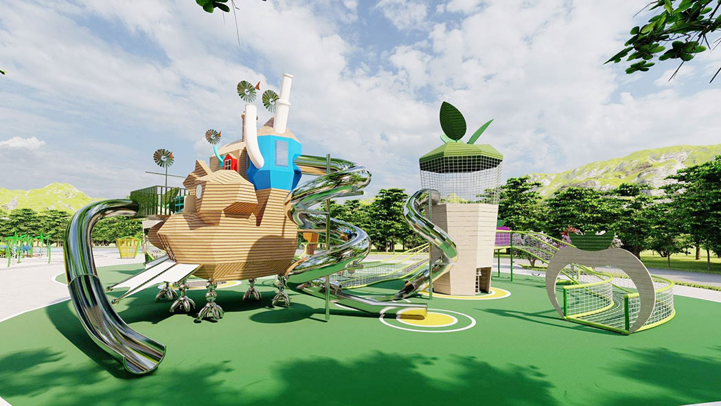 兒童公園無(wú)動(dòng)力游樂(lè)設(shè)備推薦？