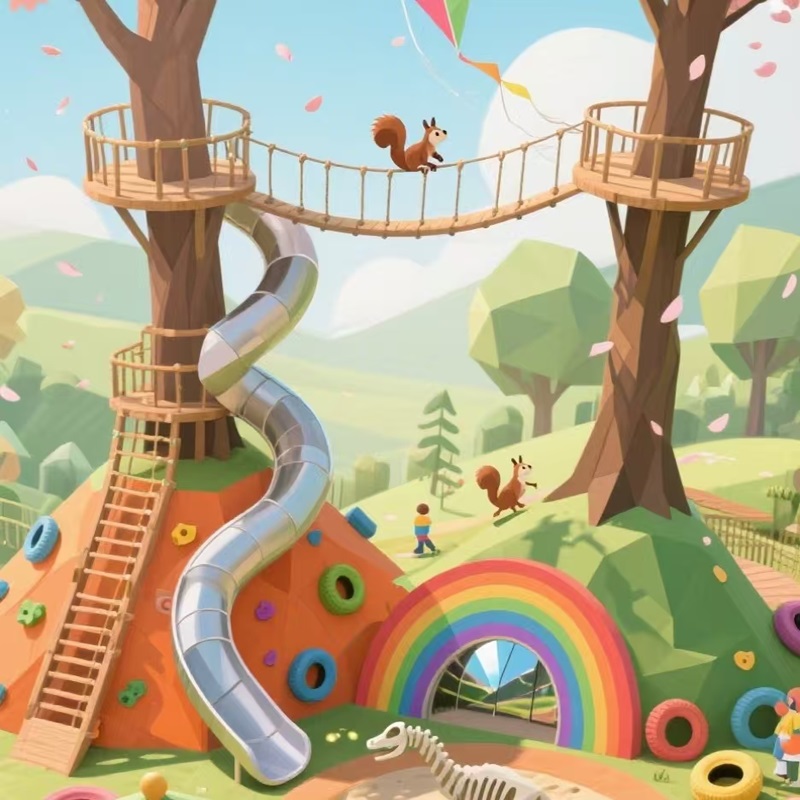 公園無動力游樂設(shè)施的互動性設(shè)計要點